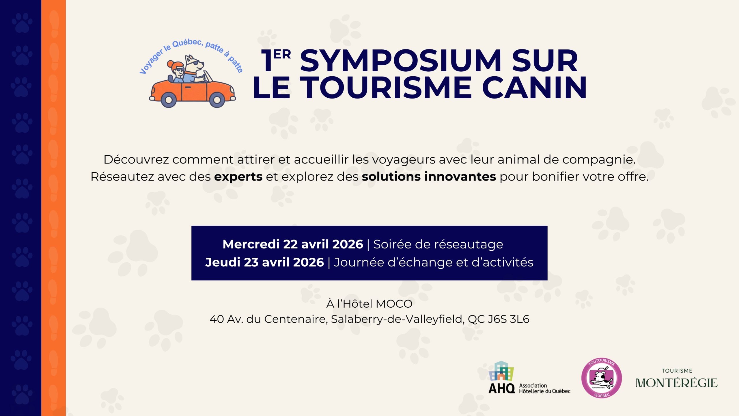 1er Symposium sur le tourisme canin